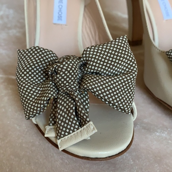 L’AUTRE CHOSE sling back open toe heels - Picture 9 of 14